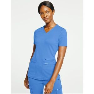 JAANUU 4 pocket Vneck scrub top